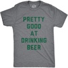 Dark Heather Grey - Good at Drinking