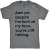 Dark Heather Grey - Still Talking