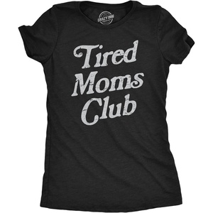 Halloween Womens T-Shirt Wicked Witch Witches Cute Spooky Tees(Heather Black – Tired Moms)