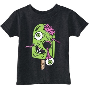 Toddler Zombie Ice Cream Cone Halloween Dessert T Shirt