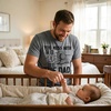 Cool Dad Shirts Funny Father’s Day Sarcastic Tees for Rad Fathers(Dark Heather Grey – Mess With Kid)