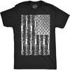 Cool Dad Shirts Funny Father’s Day Sarcastic Tees for Rad Fathers(Heather Black – Usa Flag Tools)