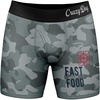Funny Fishing and Hunting Boxers for Men Sarcastic Briefs for Guys(Fast Food)