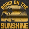 Fitness Bring On The Sunshine Funny Womens Cute Tank Tops(Heather Black)