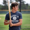 Mens School Is Important But Baseball Is Importanter T Shirt(Heather Navy)