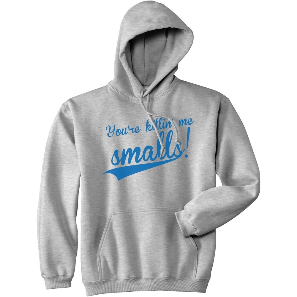 image:imageYoure Killing Me Smalls Funny Baseball Shirts Cool Mens TShirtLight Heather Grey