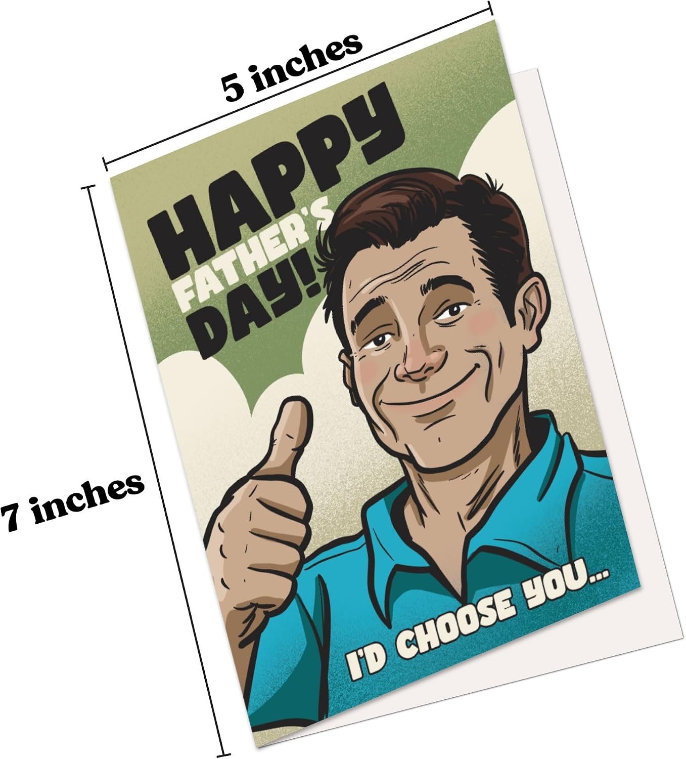image:imageFunny Fathers Day Cards Best Dad By Par Golfing Card 1 PackI Choose You