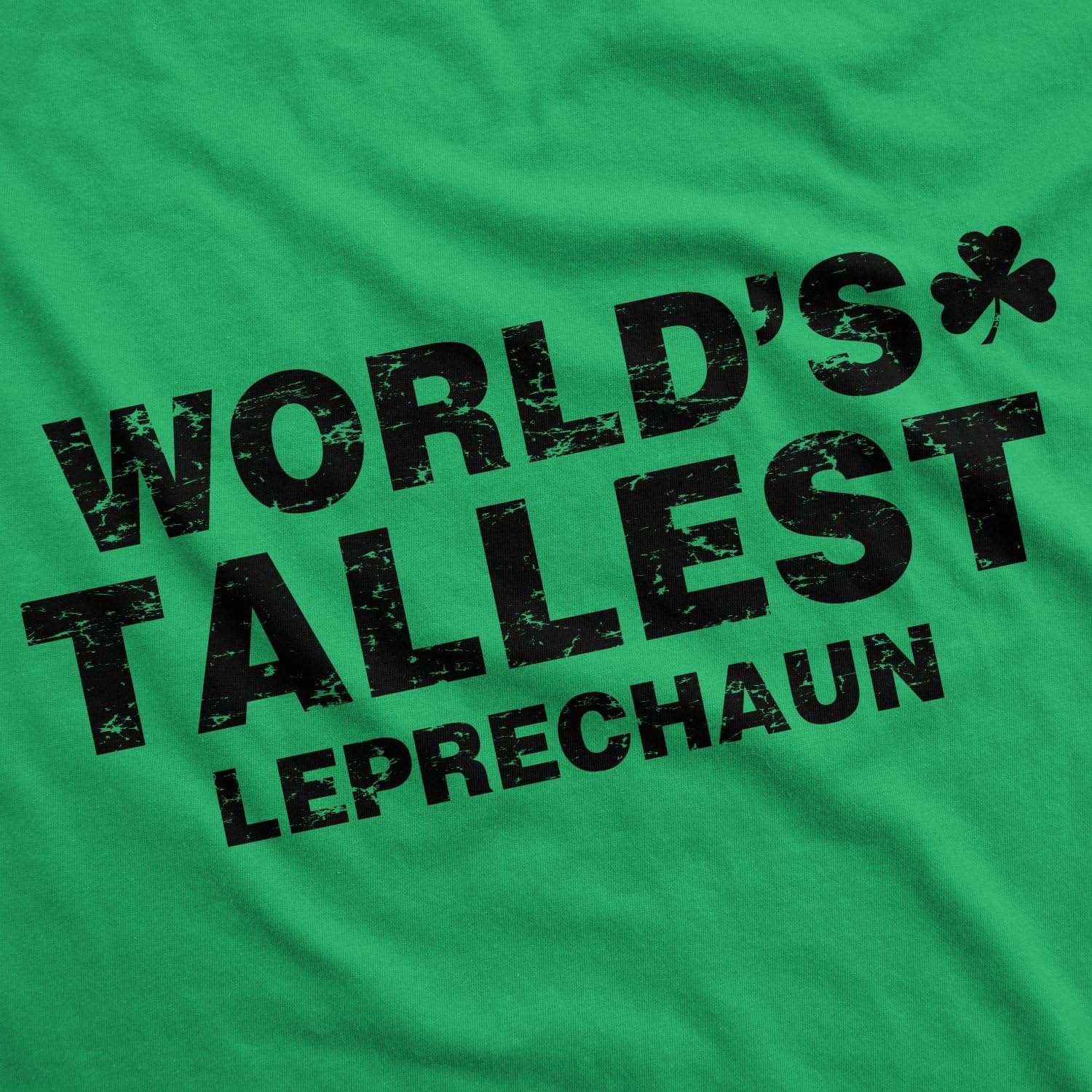 image:imageMens Saint Patricks T Shirt Funny Irish Tees Cool Party TeesHeather Navy Tallest Leprechaun