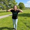 Kiss Me Im Irish Green St Cute Saint Patricks Day Shirt for Women(Black)
