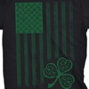 Mens Saint Patricks T Shirt Funny Irish Tees Cool Party Tees(Light Heather Grey – Ben Drankin)