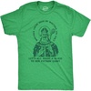 Youre Irish Or Aint Raise A Saint Patricks Day T Shirts for Men(Heather Green)
