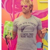 Mens Fitness Taco Funny T Shirt Sarcastic Gym Tee for Guys(Heather Royal)