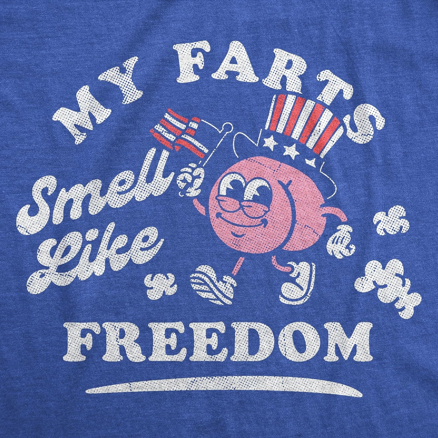 image:imageMens Funny T Shirts My Farts Smell Like Freedom 4th of July Tee for Men