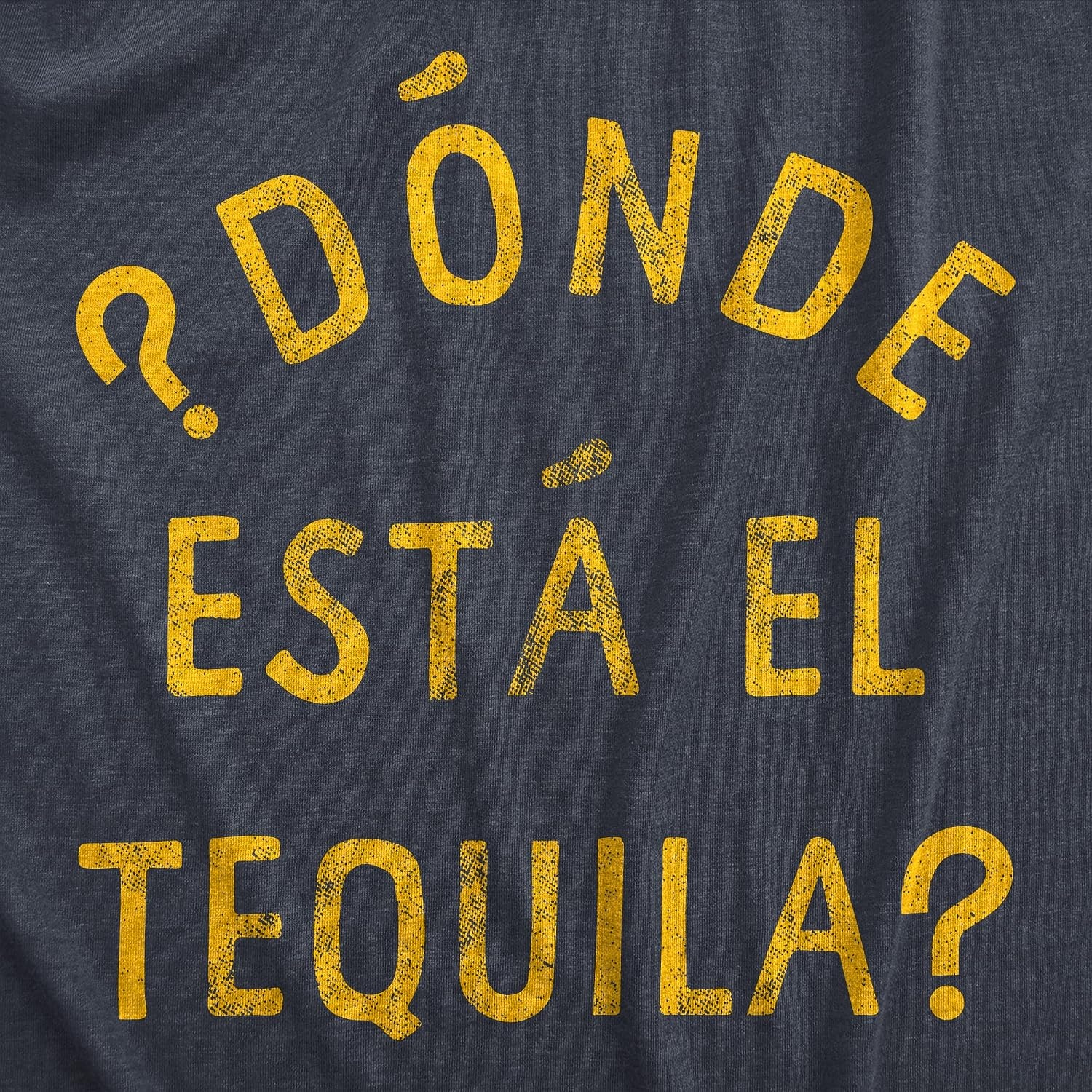 image:imageMens Funny Taco T Shirts Adult Humor Mexican Food Tees for GuysHeather Navy Donde Esta