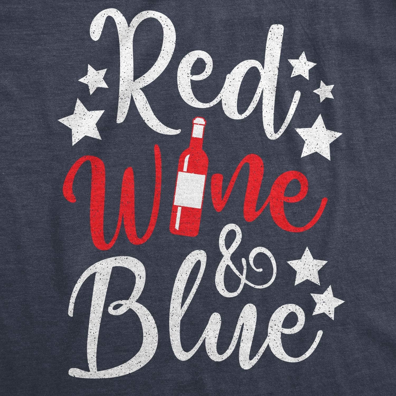 image:imagePatriotic on Independence Day 4th of July Funny T Shirt for WomenHeather Navy Red Wine Blue