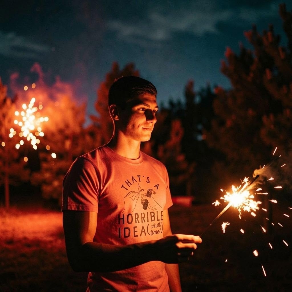 image:imageThats A Horrible Idea What Time 4th of July Funny Shirt for WomenHeather Red Idea