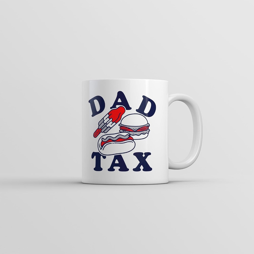 image:imageDad Tax Junk Food Mug Funny Sarcastic Food Graphic Novelty Coffee Cup 11oz