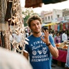 4 Finger Franks Discount Fireworks Fourth of July Shirts for Men