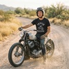 American Cyclepath Motorcycle Riding Humor Funny T Shirts for Men(Heather Black – Cyclepath)