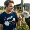 Boop Bald Eagle Sarcastic Fourth of July Funny T Shirts for Men