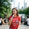Chill The Fourth Out Popsicle 4th of July Funny Shirt for Women(Heather Red – Chill)