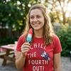 Chill The Fourth Out Popsicle 4th of July Funny Shirt for Women(Heather Red – Chill)