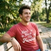 Dont Touch My Freedom Fourth of July Party Funny T Shirts for Men(Heather Red – Freedom)