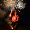 Lit Firework Parade Firecracker 4th of July Funny Shirt for Women(Heather Red – Lit)