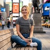Womens United States of Immigrants Funny Citizen American T Shirt(Dark Heather Grey)