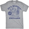 Mens Funny T Shirts Tea Baggin England 4th of July Tee for Men
