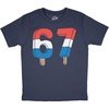 Youth Six Seven Rocket Pop Sarcastic Popsicle Meme Tee For Kids