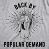 Mens Funny Jesus T Shirts Religious Tees with Funny Sayings for Guys(Light Heather Grey – Popular Demand)