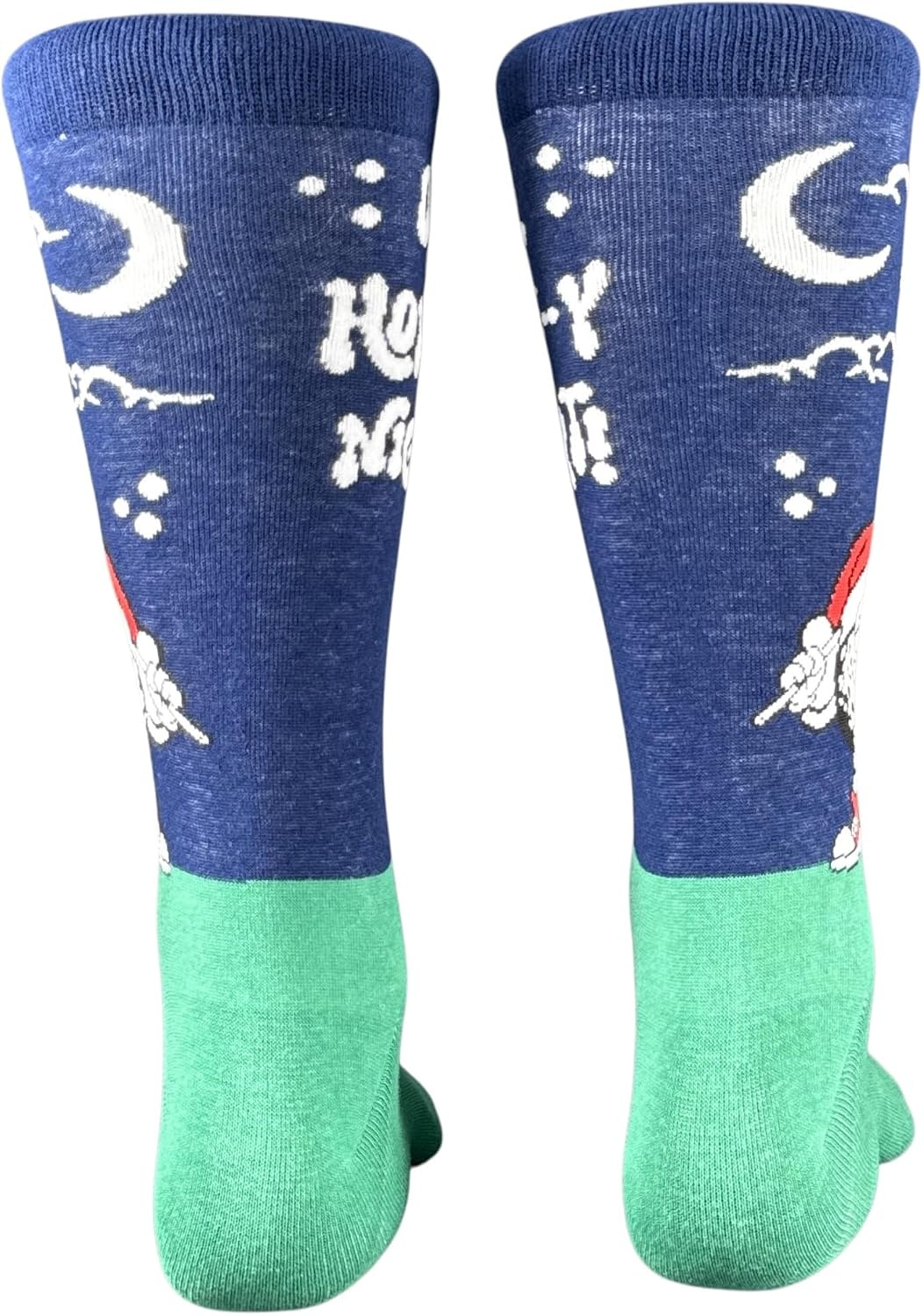 image:imageMens Oh Holey Night Socks Funny Christmas Golfing Footwear For Men