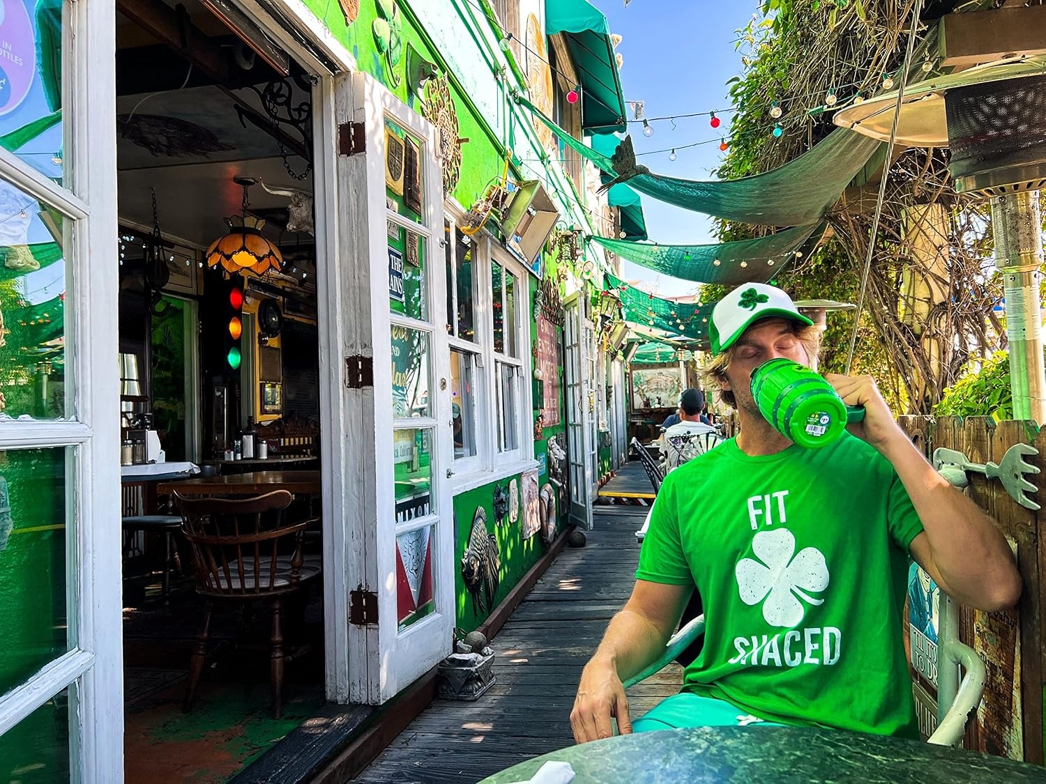image:imageMens St Patricks Day Shirt Fit Shaced Funny Irish Drinking TeeGreen