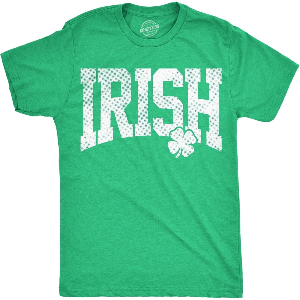 image:imageMens Irish Collegiate T Shirt Funny St Patricks Day Party Tee