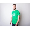 Irish Hooligan Funny Saint Patricks Day Lucky Mens T-Shirts(Heather Black)