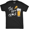 Mens Funny T Shirts The 19th Hole Golfing Drinking Tee for Men