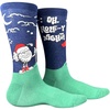 Men’s Oh Holey Night Socks Funny Christmas Golfing Footwear For Men