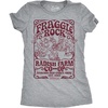 Womens Fraggle Rock T-Shirt 80s Cute Licensed Vintage Funny Tees(Light Heather Grey – Fraggle Rock Raddish)