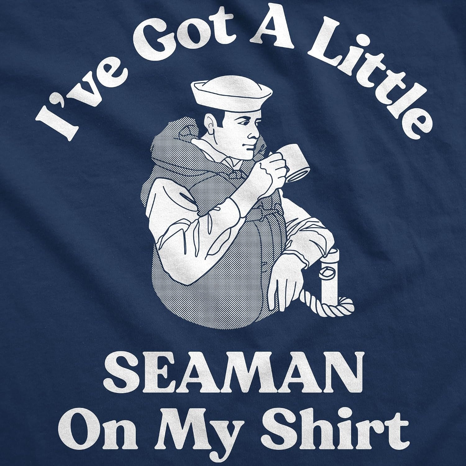 image:imageWomens Ive Got a Little Seaman Tank Hilarious Workout T Shirt