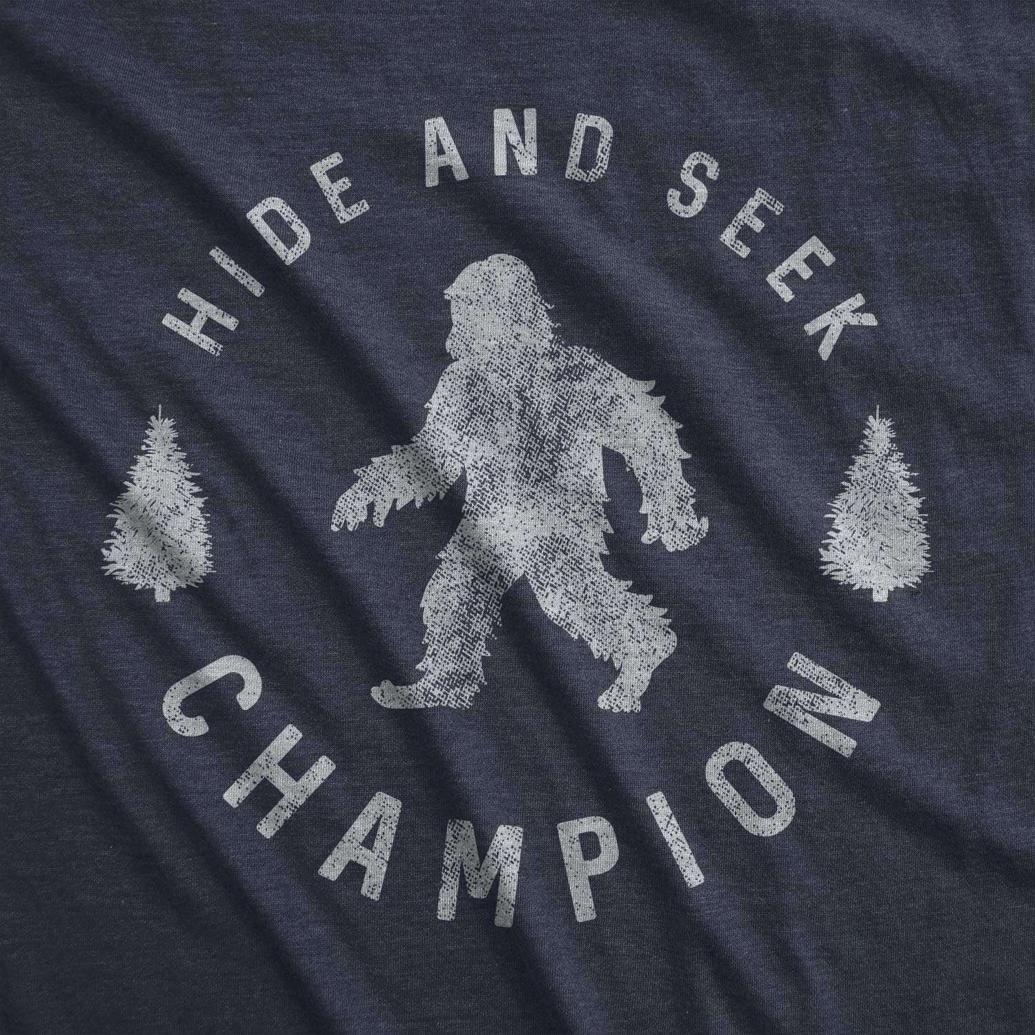 image:imageHide and Seek Champion Funny Bigfoot Graphic TeeMens Navy