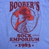 Mens Fraggle Rock T-Shirt 80s Licensed Vintage Funny Graphic Tees(Light Heather Blue – Boobers Sock)