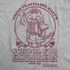 Mens Fraggle Rock T-Shirt 80s Licensed Vintage Funny Graphic Tees(Light Heather Grey – School for Explorers)