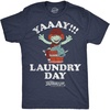 Heather Navy - Yay Laundry Day